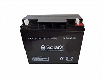 Аккумуляторная батарея SolarX SXA 18-12 (12V 18Ah)