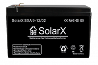 Аккумуляторная батарея SolarX SXA 9-12 (12V 9Ah)