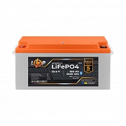 Акумуляторна батарея LogicPower LP LiFePO4 25,6V - 100 Ah (2560Wh) (BMS 100A/50А) пластик Smart BT